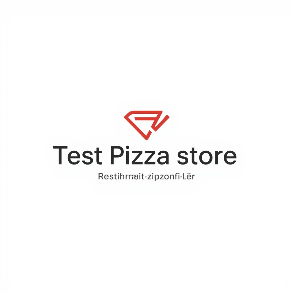 Test Pizza store logo
